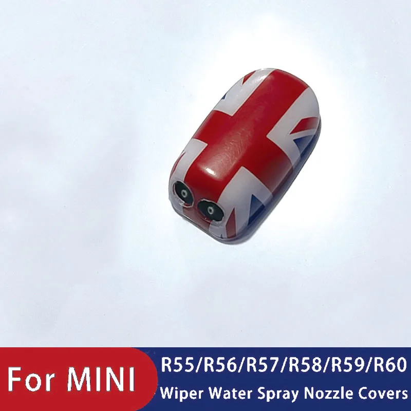 

Union Jack для MINI Cooper S One Countryman R60 R55 R56 R57 R58 R59 R50 R53 автомобильные насадки для распыления воды, автомобильные аксессуары