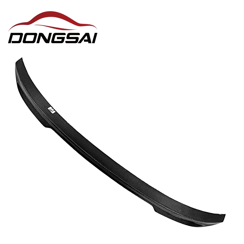 CS Style Dry Carbon Fiber Ducktail Spoiler Rear Trunk Lip Tail Wing For BMW 3 Series F30 320i 335i F80 M3 CS 2012+