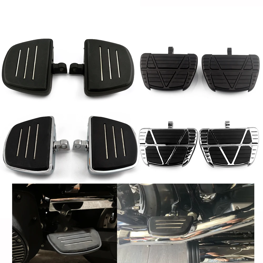 

Motorcycle Universal Pedals Male Foot pegs Footrest Pedal Front Rear Rubber Foot peg rest For Harley Iron XL 883 1200 Dyna