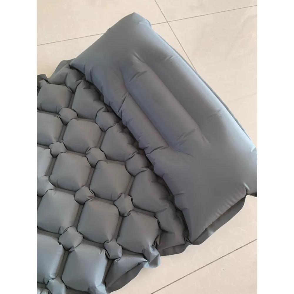 Materassino gonfiabile per piedi da esterno da 192 cm, leggero, portatile, pieghevole, per pausa pranzo, da campeggio, a prova di umidità