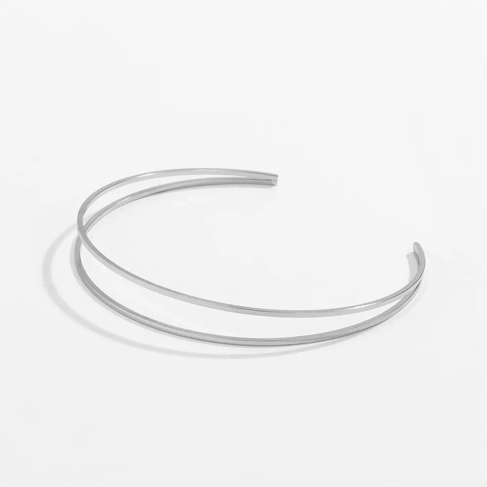 Alloy Adjustable Silver Gold Armlet Arm Bracelet Minimalist Bangle Armband Upper Arm Cuff