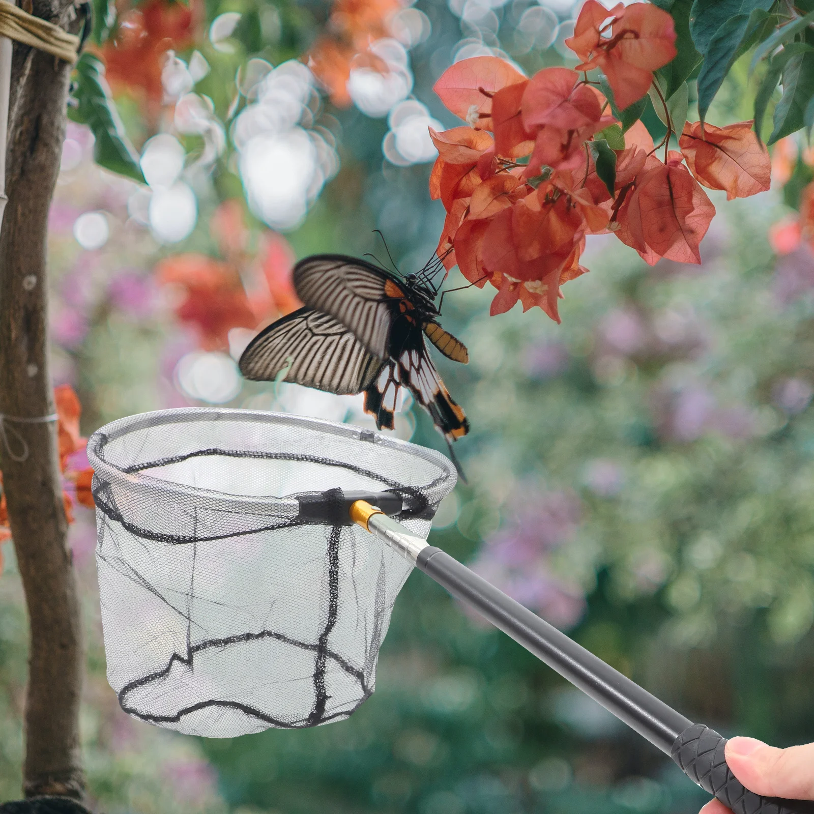 

Telescopic Stainless Steel Insect Net Durable Butterfly Dragonfly Catcher Portable Outdoor Gear Bug Net Outdoor