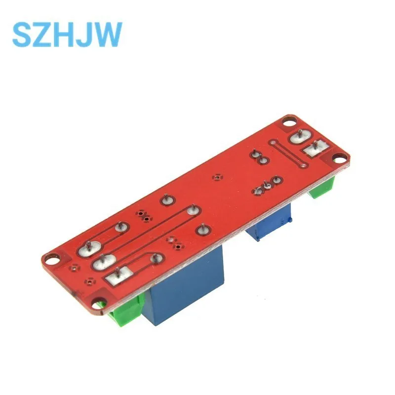 Interruptor temporizador NE555 DK555, módulo de desconexión ajustable, módulo de relé de retardo de tiempo DC 12V, Escudo de relé de retardo 0 ~ 10S