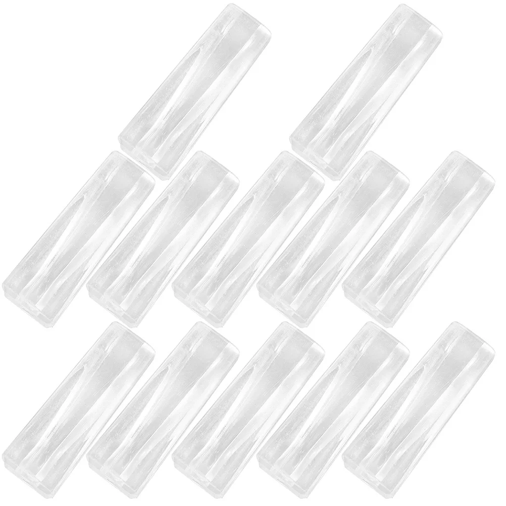

12pcs Blind Handles Clear Plastic Tilt Rod Grip Repair Replacement For Venetian Blinds Blinds Parts Easy Install