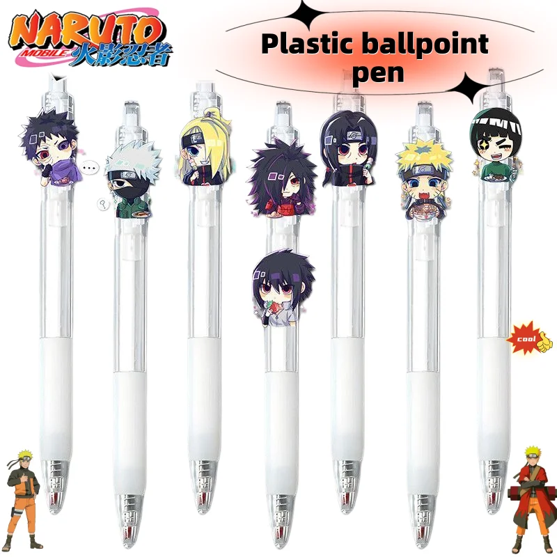 

Naruto Student Black Pen Cute Fashionable Exam Click Pen 0.5mm Quick-Dry Pen Special for Doing Exercises Gift for Friends