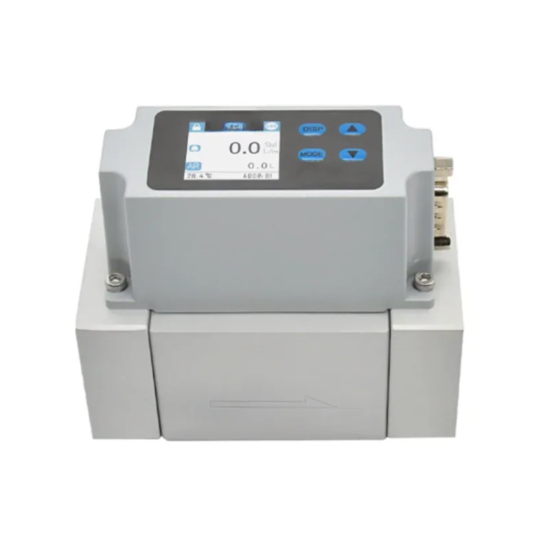 AMS1000 digital gas mass flowmeter NPN alarm analog RS485 output air nitrogen argon