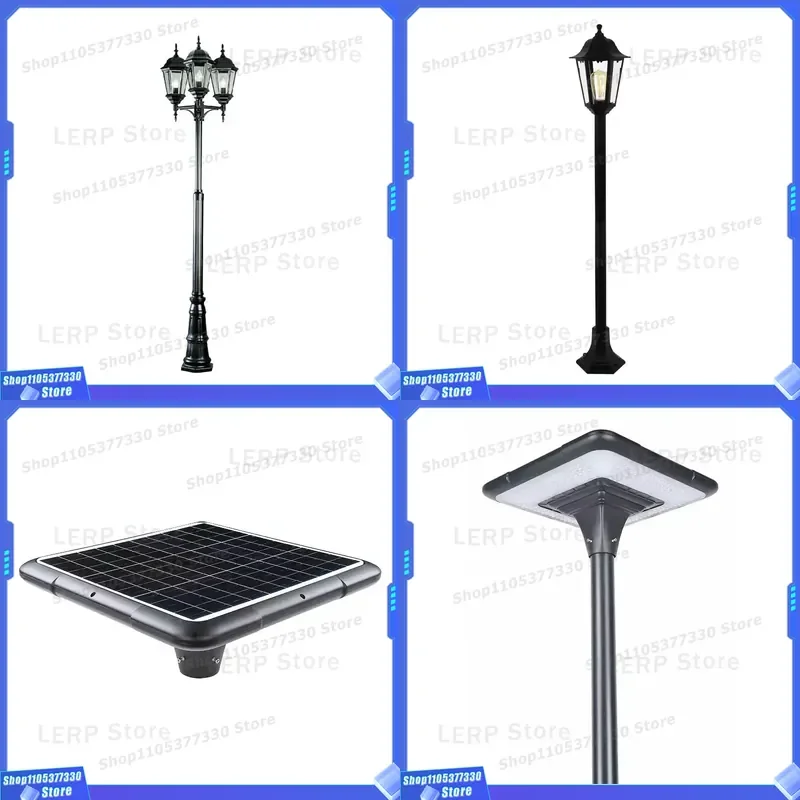 Custom Outdoor Landscape Lanterns Powerful Garden Street Lights Manufacturer Supply For Yard Pathway Decoration Modern Design