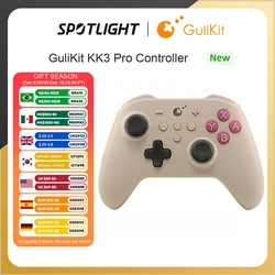 GuliKit KK3 Pro Controller with Hall Effect Joysticks & Triggers KingKong 3 NS38 Gamepad for Windows Nintendo Switch Android iOS