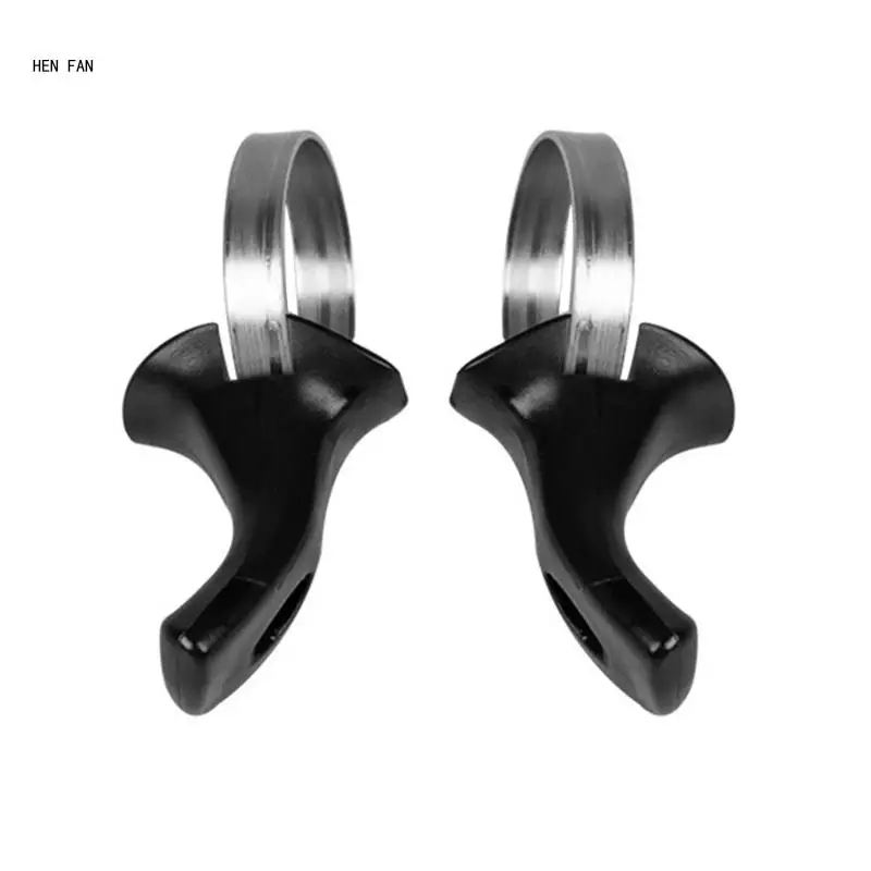 

1 Pair Road Bike Handlebar Thumb Rest NonSlip Bicycles Handle Bar Ends Rest Adjustable Bike Handlebar Thumb Support M89D