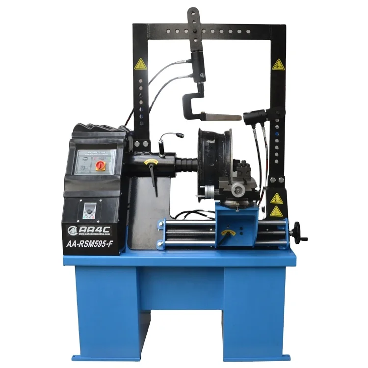 

AA4C Full Automatic Rim Repair Machine Alloy Wheel Processing Machine with Full Teeth Dual Cylinder Jack AA-RSM595-F