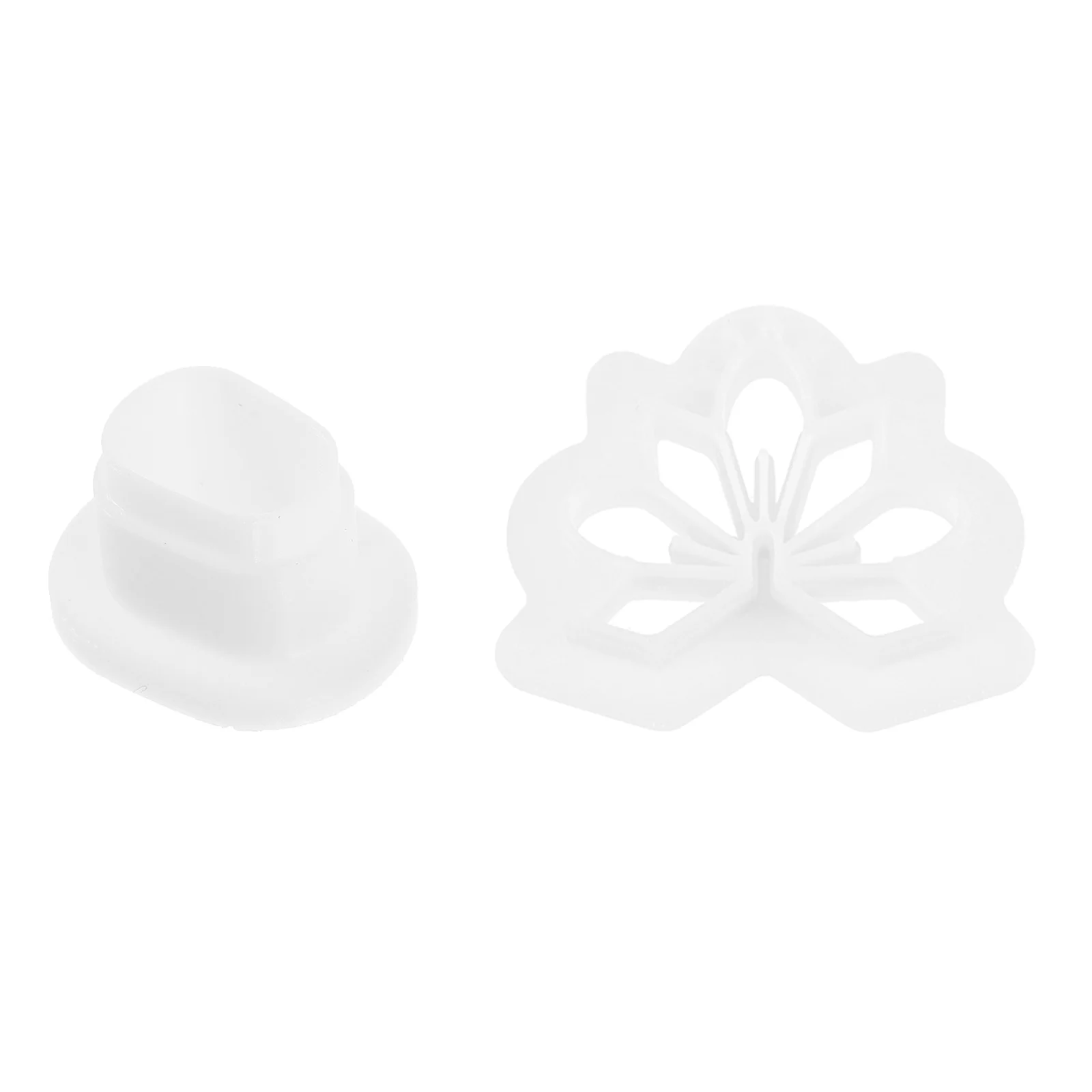 2 قطعة بوليمر كلاي قالب القرط القواطع سيليكون لتقوم بها بنفسك أدوات حرفية لملحقات مستلزمات صناعة المجوهرات اليدوية #2