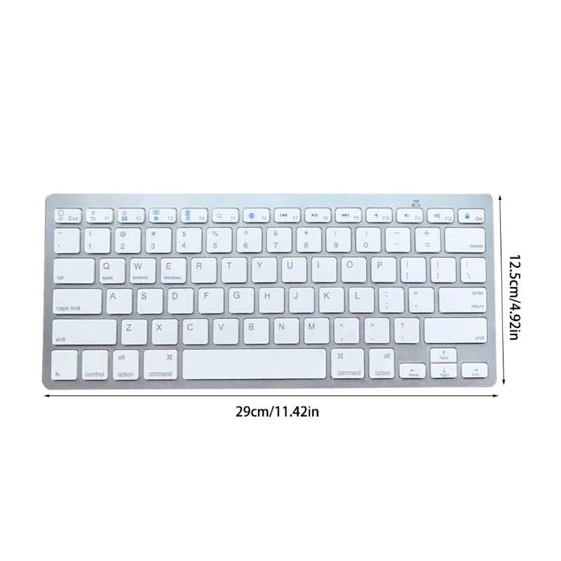 Clavier Portable léger pour le bureau à domicile les voyages, compatible