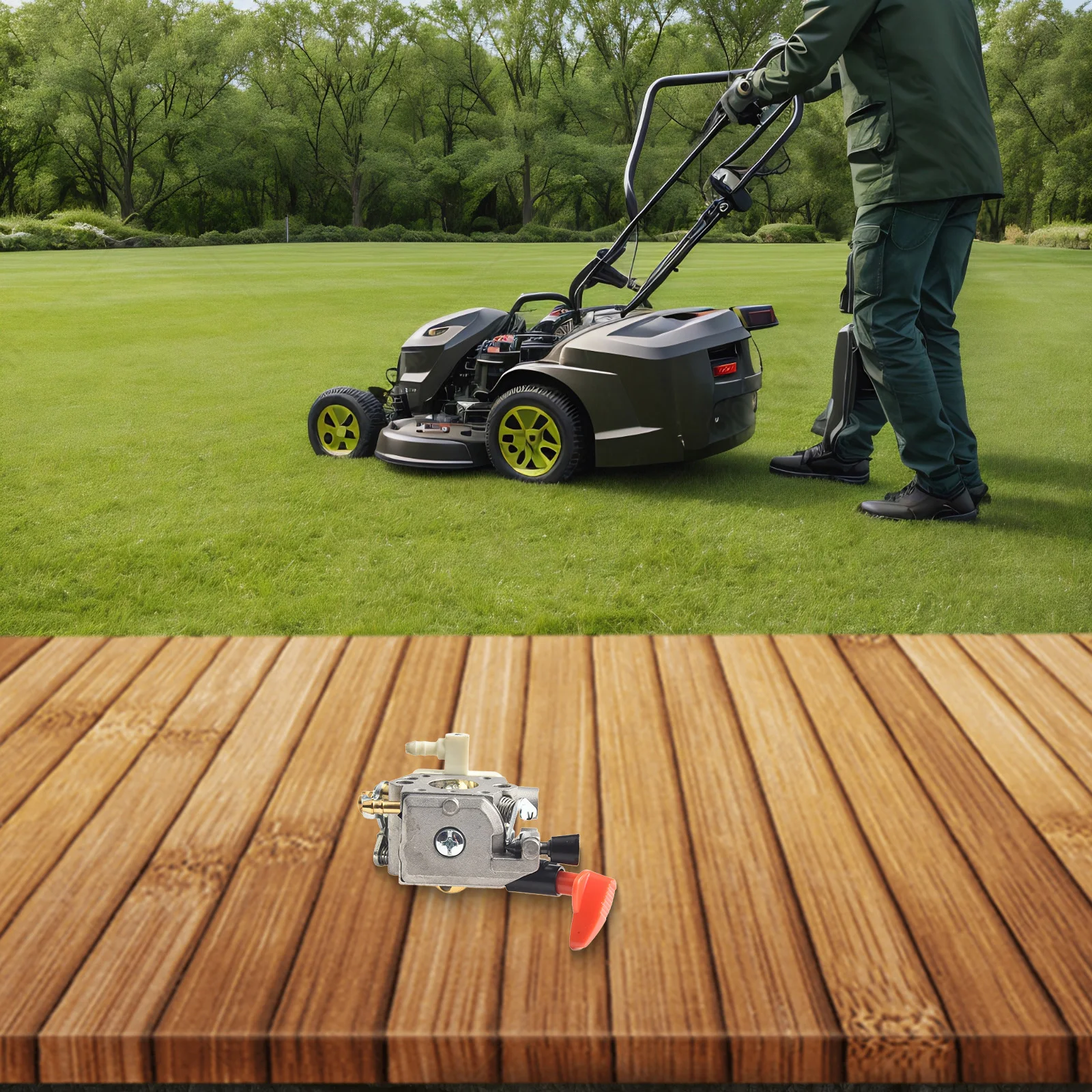 

Для садовых инструментов для наружного оборудования, как показано изображения C1M-S207, карбюратор FS56, карбюратор, оптимальная производительность инструмента