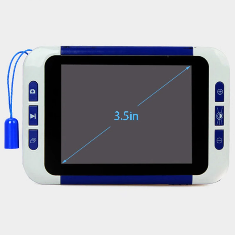 2-32X 3.5 Inch Color LCD Lupa Electronic Reading Digital Magnifier Low Vision For Reading Aid Loupe Electronique Vergrootglas EU