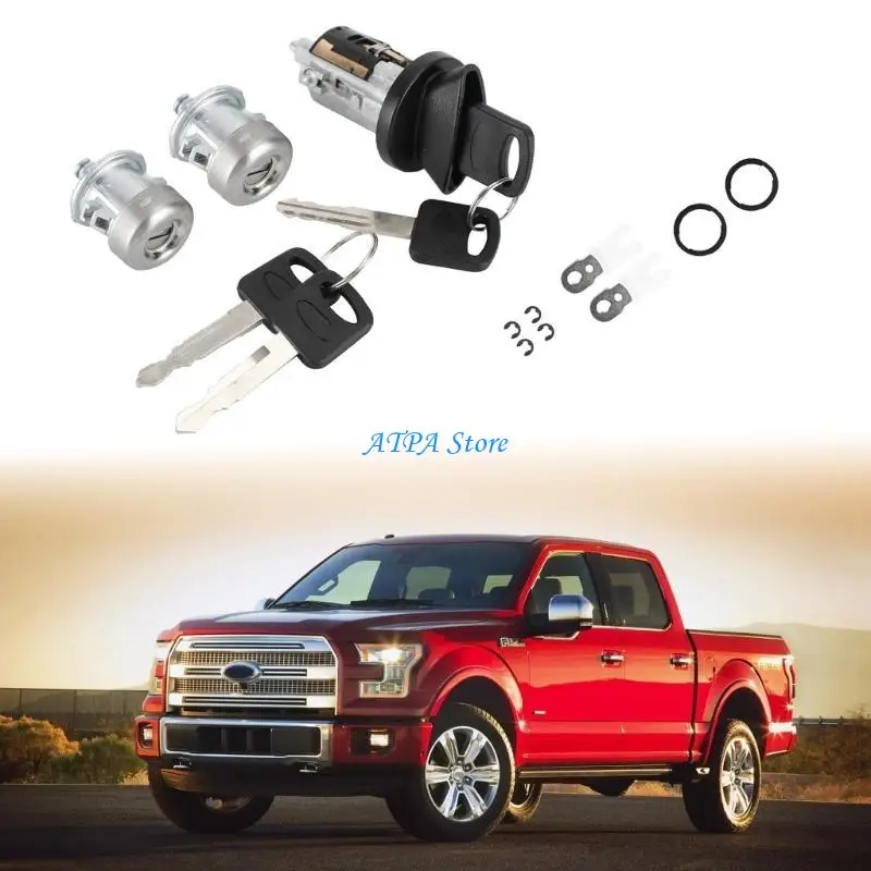 

U13C 707624C Ignition Lock Cylinder with Starter for F150 F250