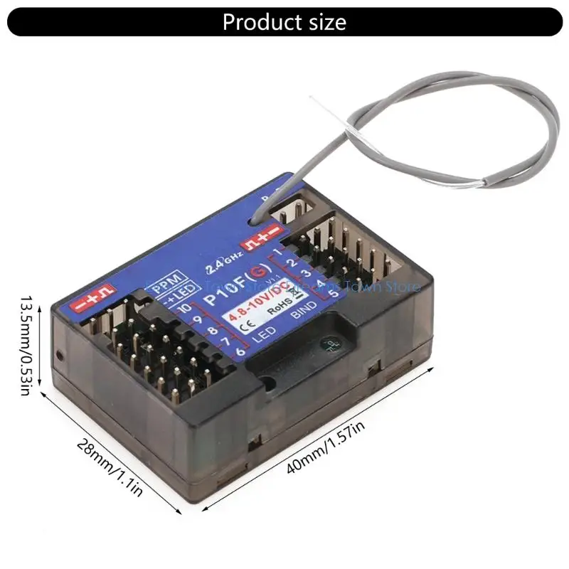 Технология прецизионных гироскопов HX6A, 10-канальный приемник для автомобилей, лодок, танков
