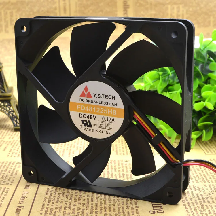 

НОВЫЙ ОРИГИНАЛЬНЫЙ FD481225HB 48 В 0,17 А 12025 120x120x25 мм Охлаждающий ВЕНТИЛЯТОР РАДИАТОР