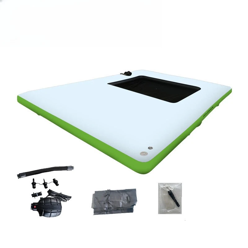 

Gas swimming pool platform
