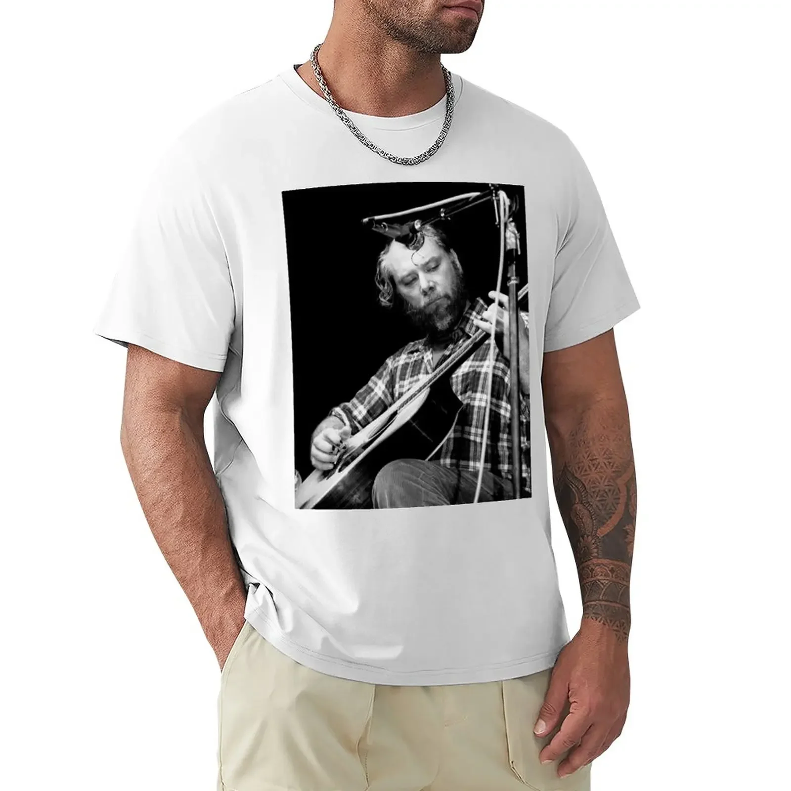 John Fahey T-Shirt quick drying oversized sports fans tshirts for men