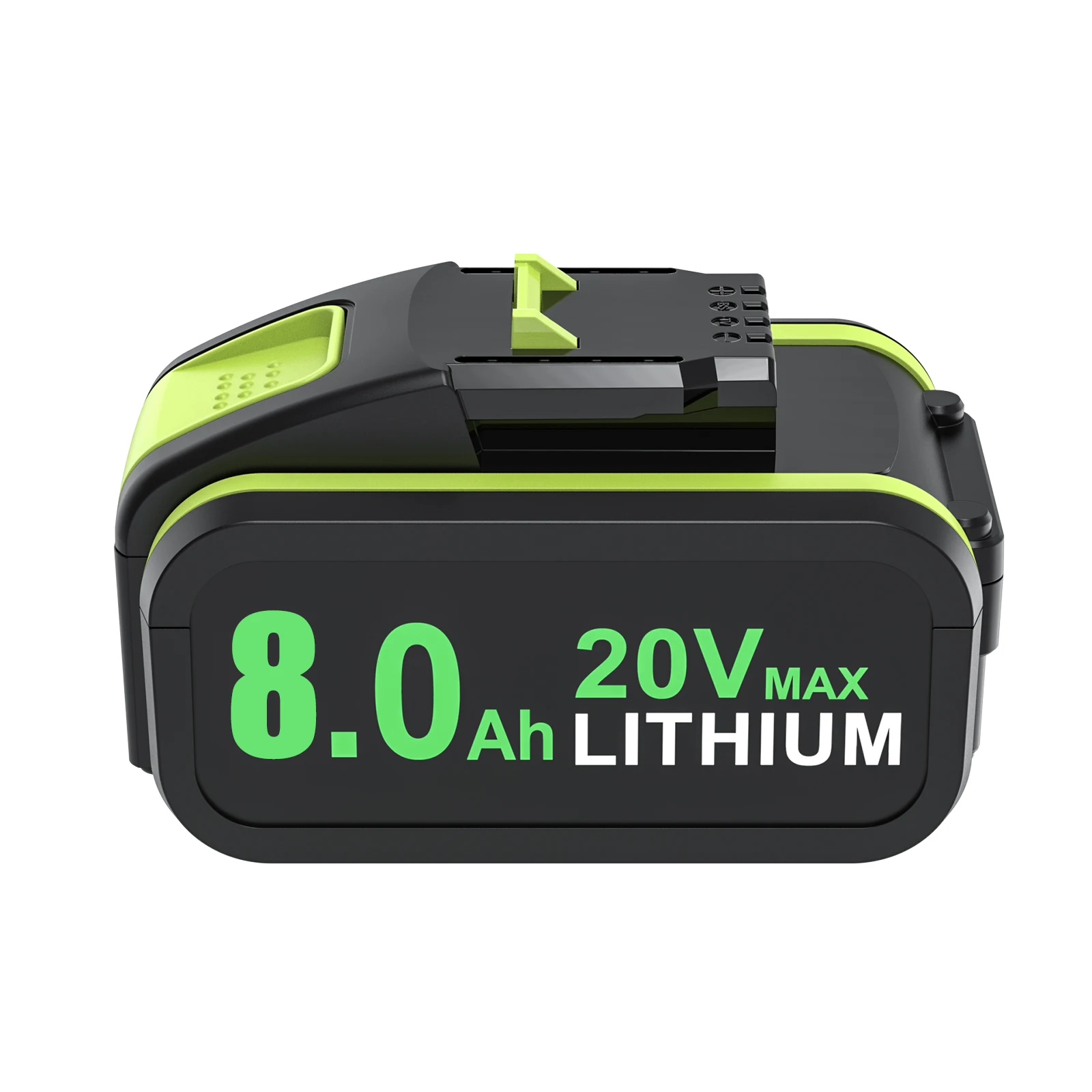 Voor Worx 20V 8000mAh WA3551/WA3553 Lithium Batterij voor Worx WA3553 WX390 WX176 WX178 WX386 WX678 18650 Power Tools batterij