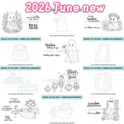 2026 June new flower measures Metal Cut dies and Stamps for DIY Scrapbooking Photo Album Embossing Decorative Paper Cards