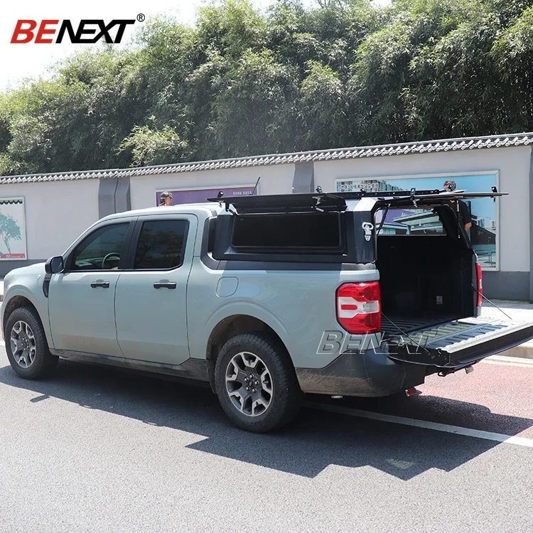 Benext Truck Camper Canopy 4X4 Pickupk Truck Canopy قابل للتخصيص لفورد رابتور رينجر تويوتا هايلكس تاكوما تندرا دودج رام