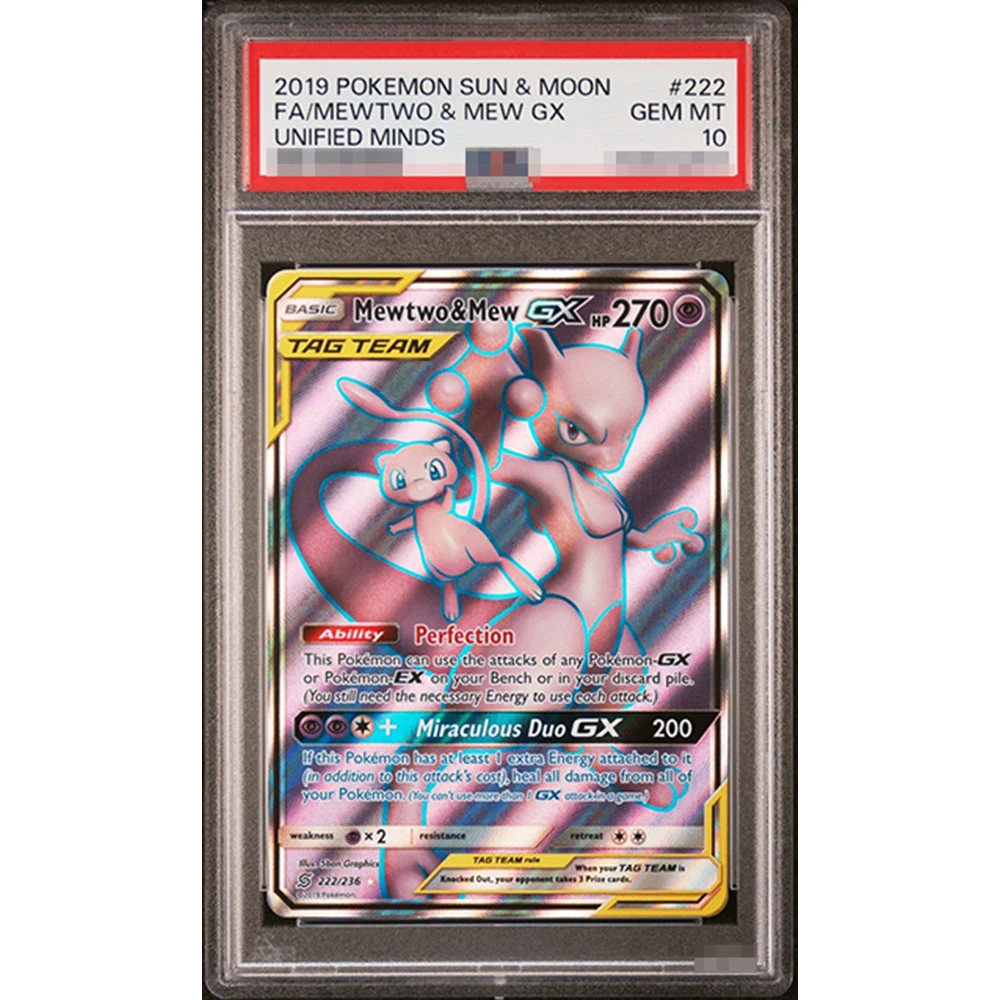 2025 diy proxy ptcg coleção cartão foguetes mewtwo ex sar 125/098 glória do equipe foguete japonês gem mt10 etiqueta cartão presentes