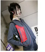 Manufacturer Waist Packs Men's Outdoor Sports Bag Men's Running Fitness Waist Bag Logo Printed Waterproof Mobile Phone Wallet