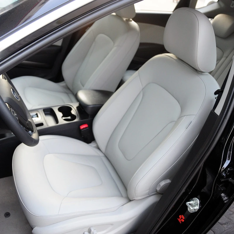 

Custom 5 Seat For Audi Q5 2010 2011 2012 2013 2014 2015 2016 2017 2018 Faux Leather Car Seat Covers Set Interior Protector