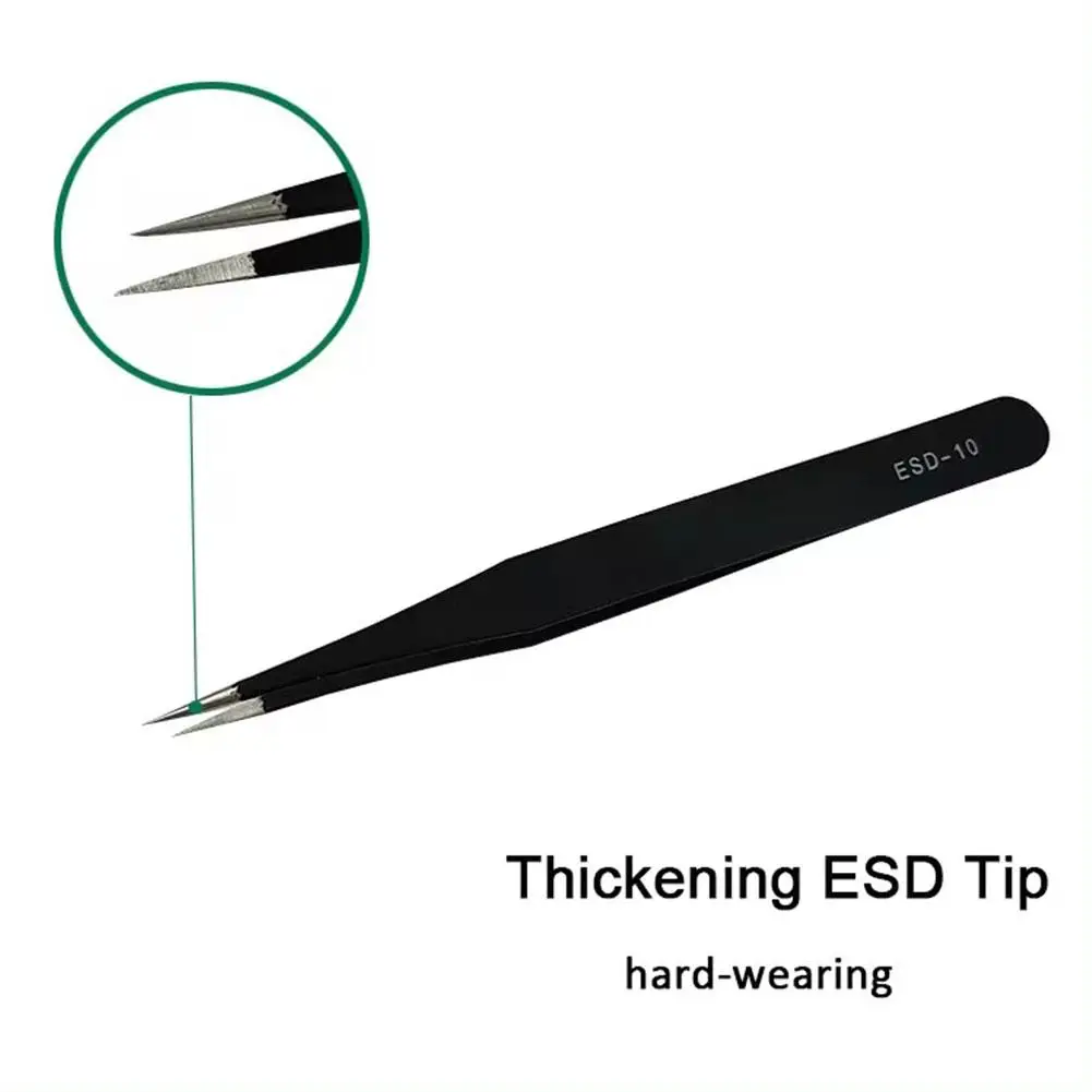 1PCS Wimpers Gereedschap Pincet Met Vezel Tips Voor Volume Valse Wimper Make-Up Professionele Wimper Pincet 3D Volume Wimper G5K3