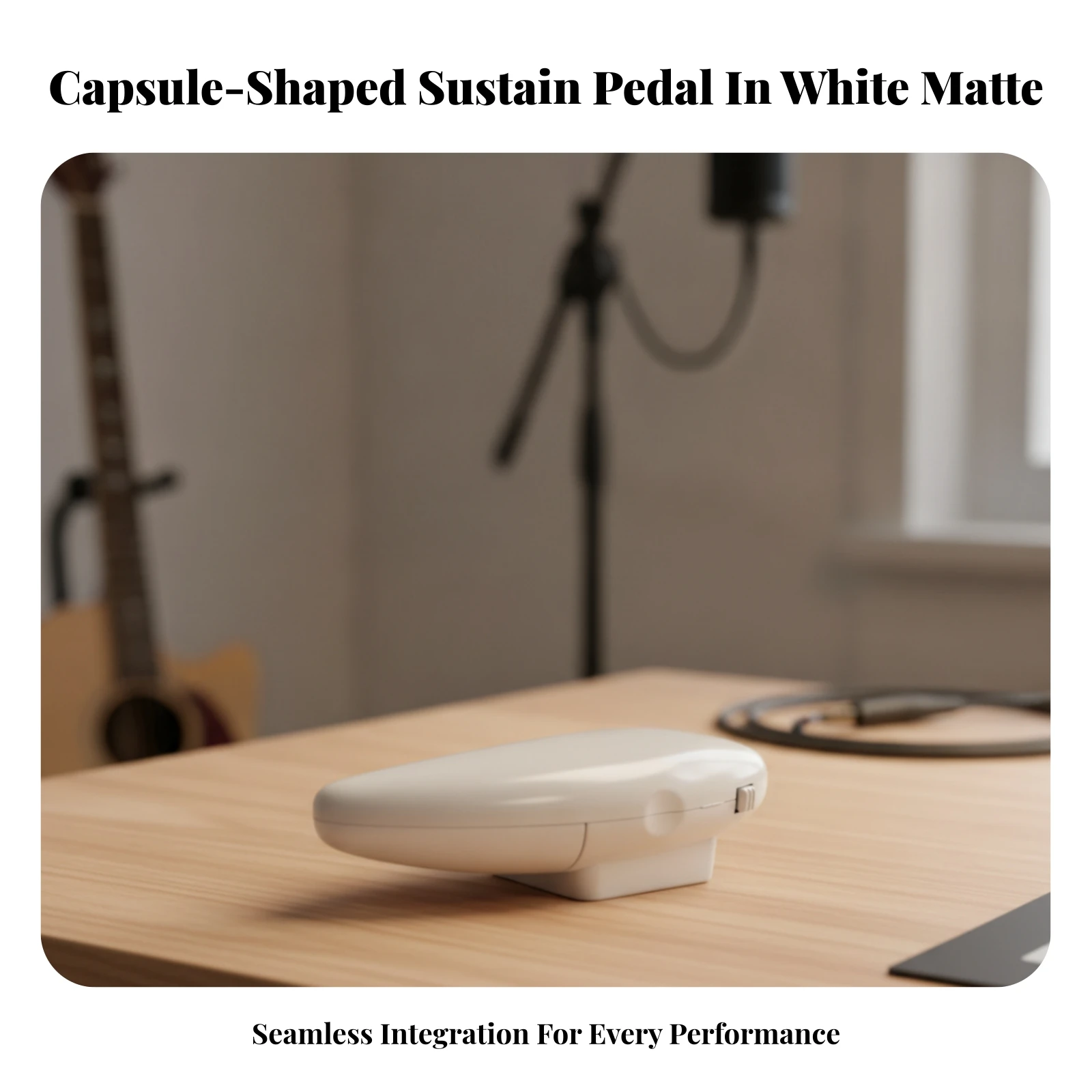 Guitar Effects Accessory Compact Guitar Effect Device Portable Attach-on for Guitarists, Live Playing, Rehearsals