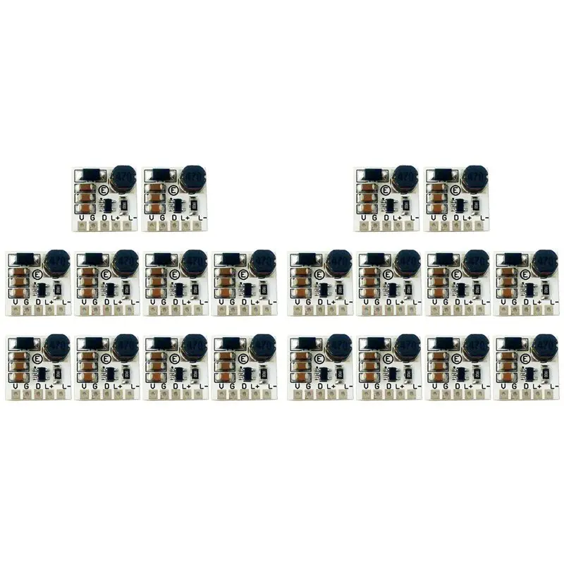 ABUG-20Pcs LD2635MA DC5-27V Step-Down HB LED Driver Module Adjustable PWM Controller DC-DC Buck Constant Current Converter