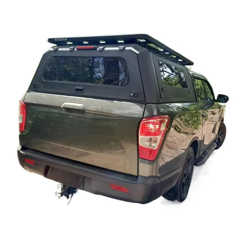 

Заводская цена: Кунг для пикапа 4x4 с лестницей, серебристый