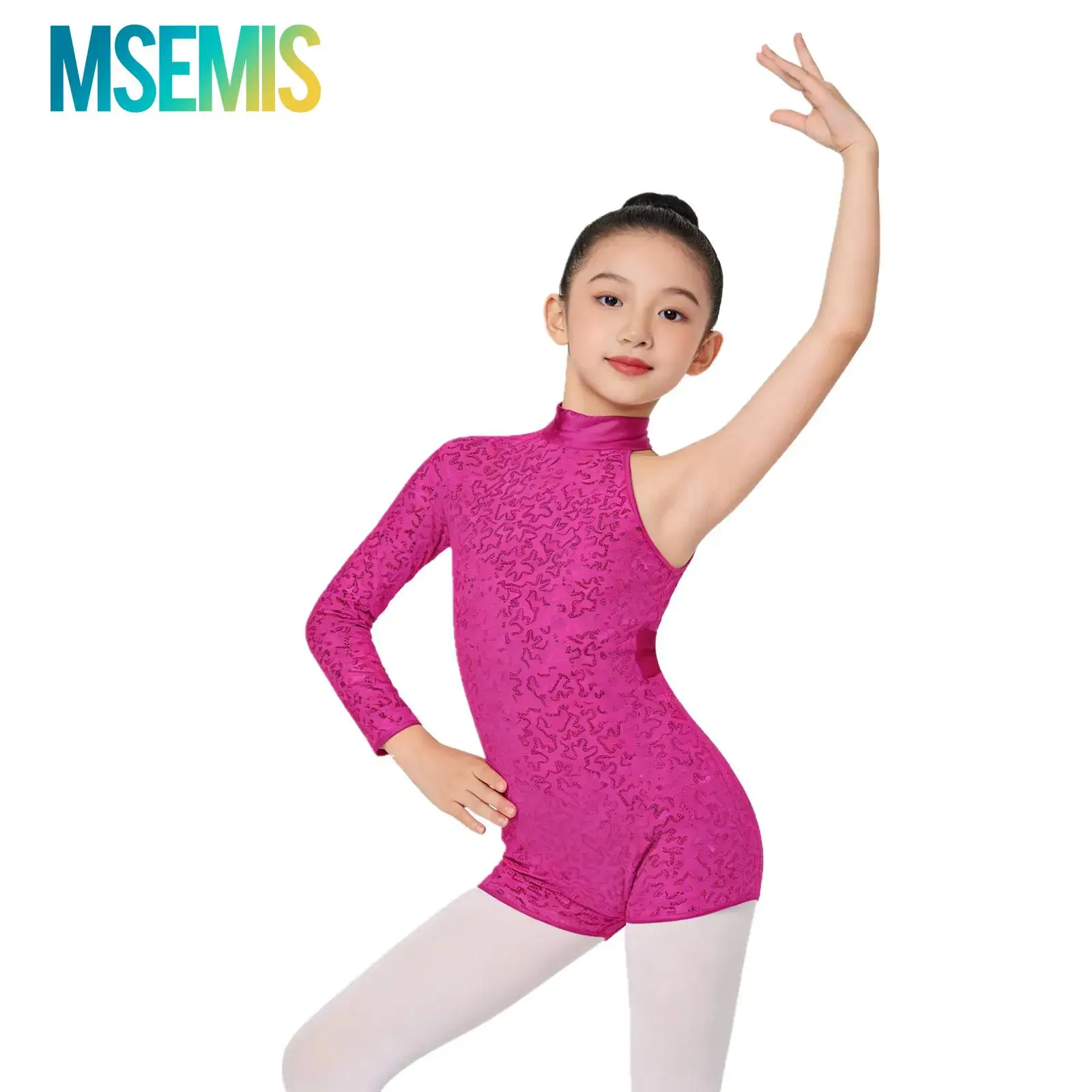 

Детские гимнастические купальники для девочек, балетные костюмы, джазовые танцевальные комбинезоны, сценические наряды для выступлений, акробатические костюмы, комбинезоны с невидимой молнией