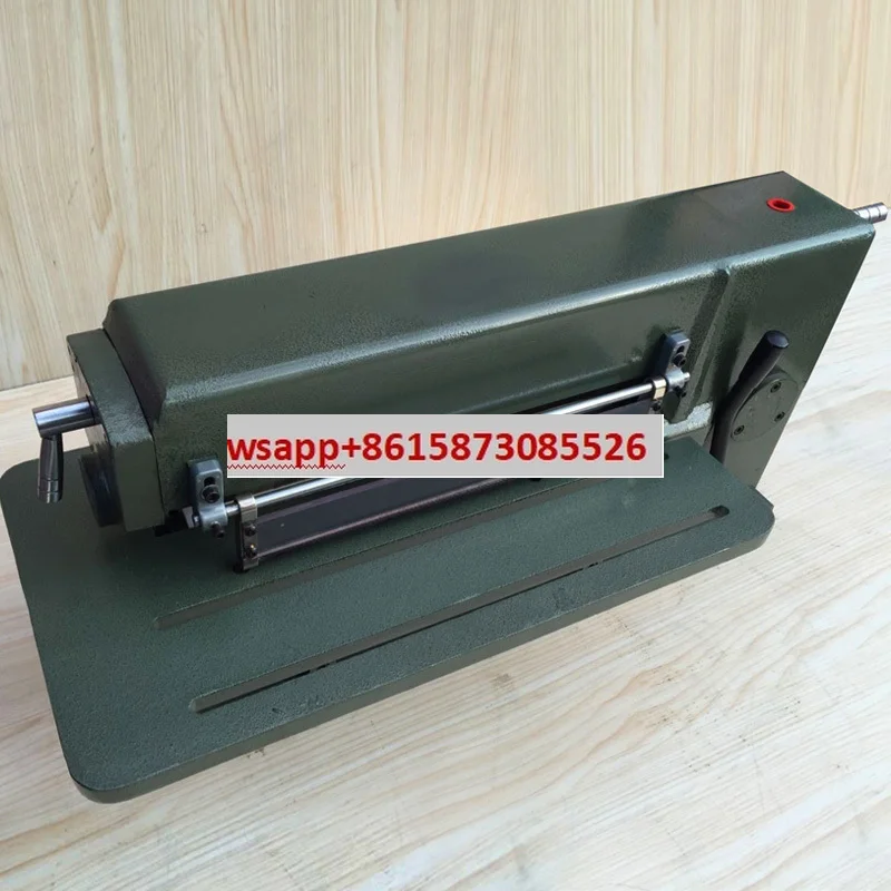 Round knife slitting machine//PVC /leather /genuine leather
