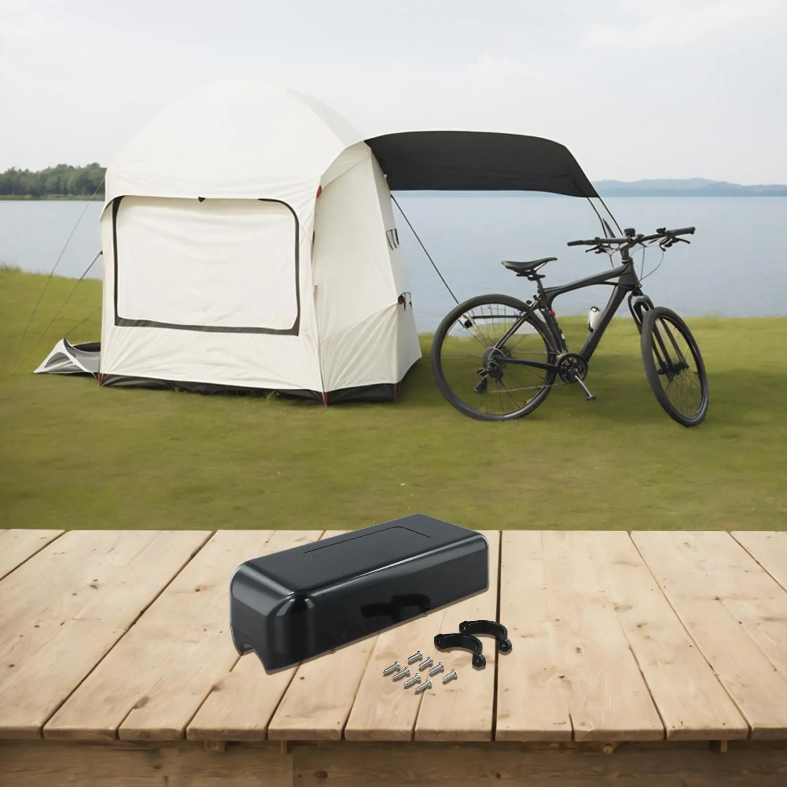 

Electric Bike Controller Box 250x105x75mm For 1000-1500W Controllers With Fixing Screws And Rings Protects Controller From Damag