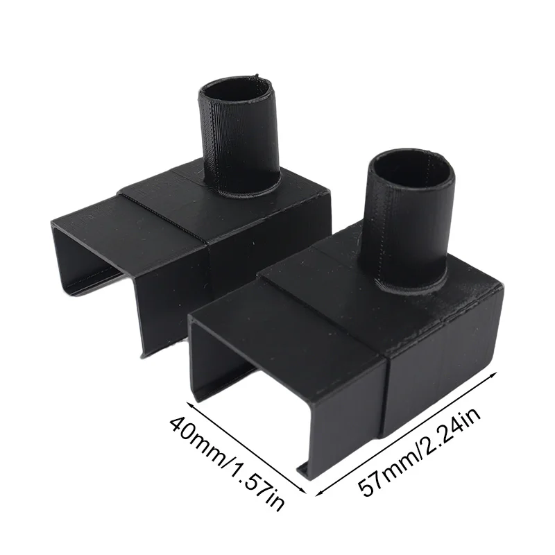 Halls Popular Greenhouse Rain Gutter Set with 2 Outlets and 2 Stop Ends – Corrosion-Resistant Construction for Plant House Roofs
