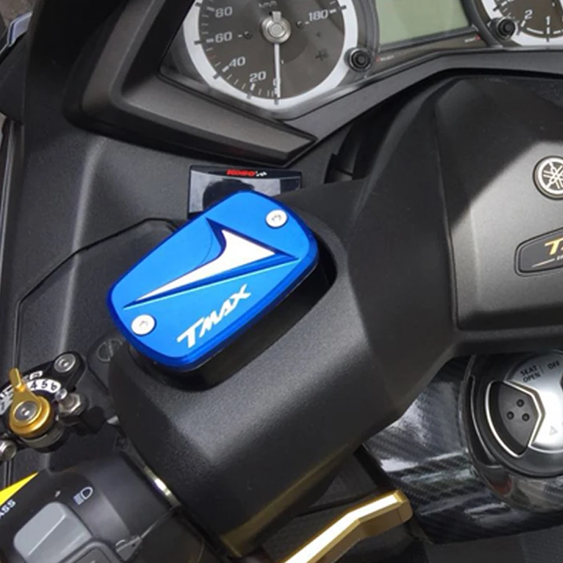 For Yamaha Tmax 560/530/500 DX/SX T-max Tmax560 Tmax530 Tmax500 Accessories Motorcycle CNC Front Brake Fluid Reservoir Cover Cap