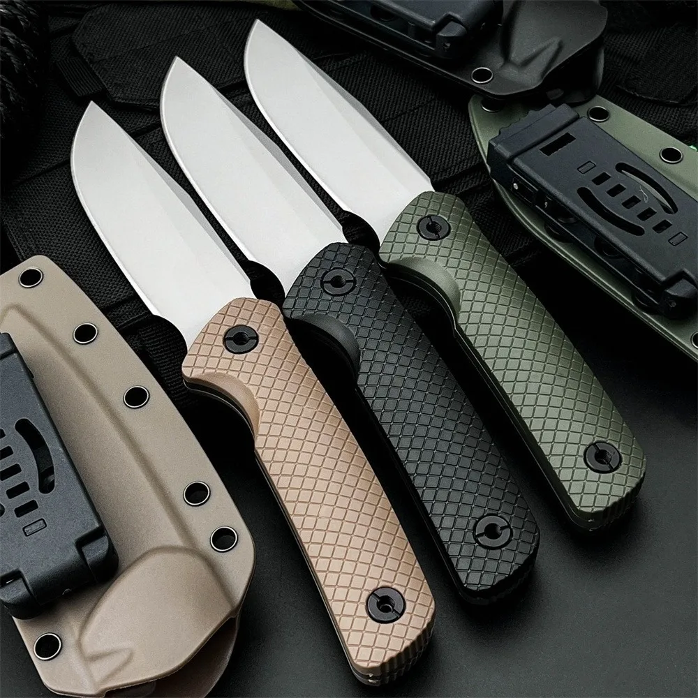 

Новый нож с фиксированным клинком 0004 для кемпинга, высокая твердость, лезвие 8Cr13Mov, с ножнами, для ношения в джунглях, для активного отдыха, выживания, EDC, походный инструмент