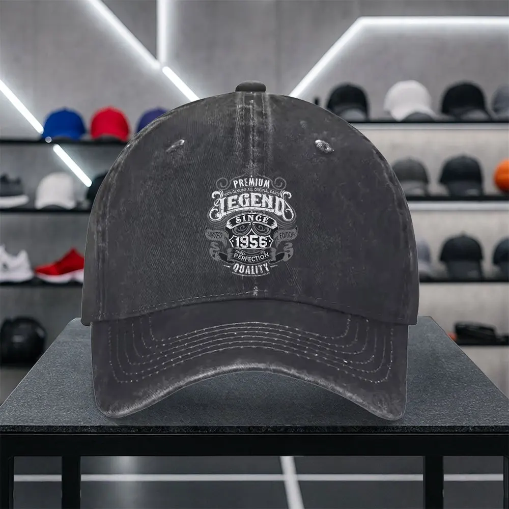 1pc of Stylish And Versatile Trendy Baseball Cap, Exquisitely Designed. Limited Edition 1956, Featuring a High-Quality Legendary