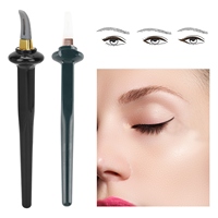 1pc Silicone Eyeliner Brush Hyper Easy No-skip Eyeliner Applicator Durable Makeup Easy Tools For Eyes Make Up Beginner Aid