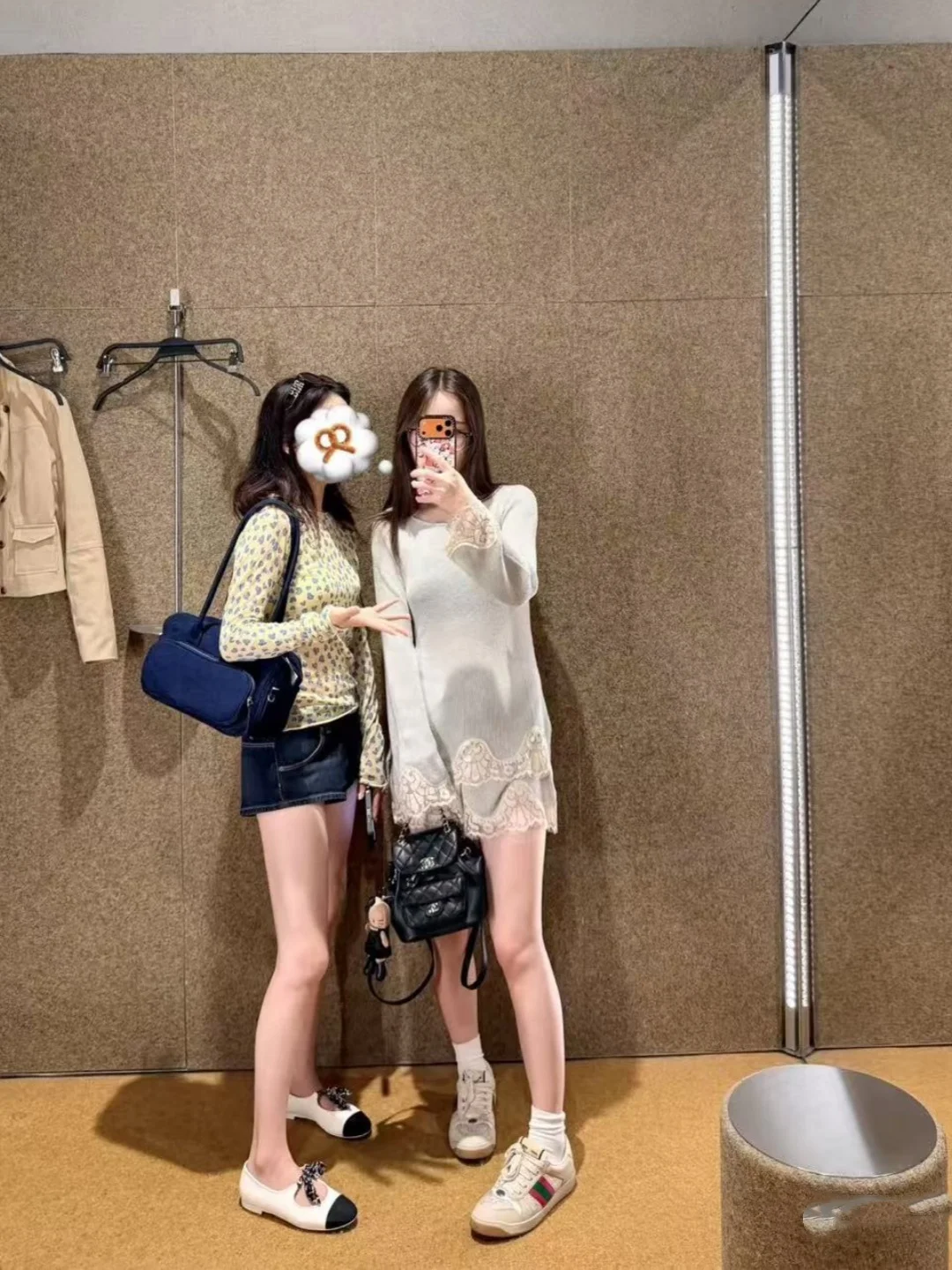 Women's Loose Long Sleeve Knitted Top Lace Trim Comfortable Cotton French Style round Neck Single Piece Casual Date Wear