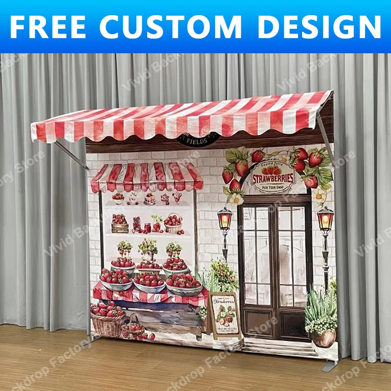 

Выдвижной тент 8x7,5 футов с подставкой и чехлом для вечеринок по случаю дня рождения, праздника, детского душа, фотографии