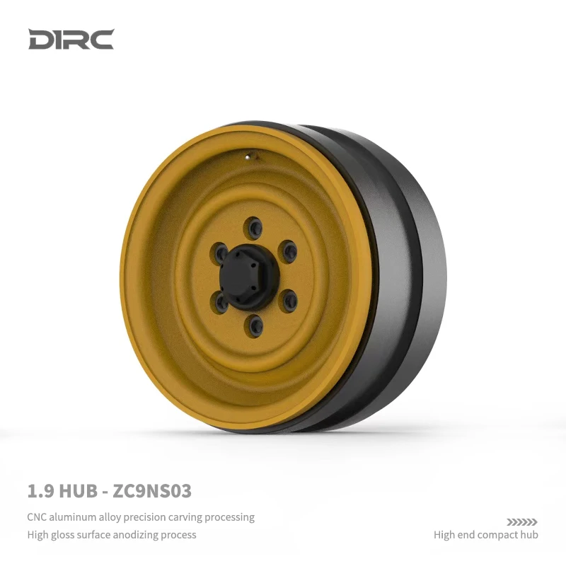 D1RC 1.9-inch metal climbing car simulation wheel hub for 1/10 RC Crawler Car D90 Land Rover Defender Camel Cup retro wheel hub