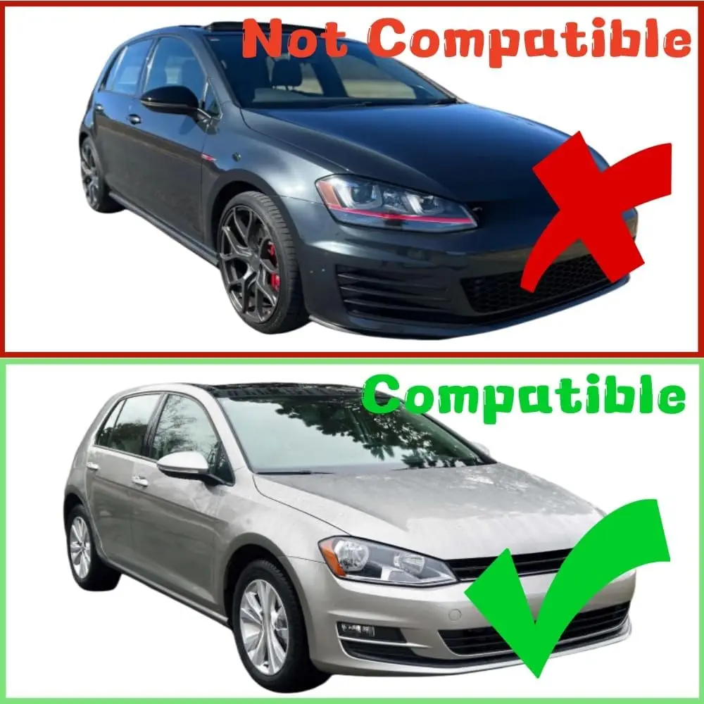 المصابيح الأمامية LED لسيارة Volkswagen VW Golf 7 MK7 VII 2013-2017 مجموعة المصابيح الأمامية لإشارة الانعطاف المتتابعة غير مناسبة لنموذج GTI وXenon