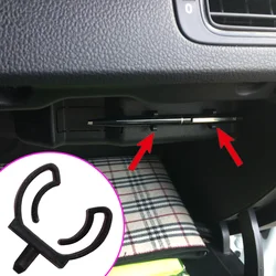 2X Car Glove Box Organizer Lock Pencil Tray Clips Rivet For Kia Rio EV5 KX5 Sonet Optima Shuma Soul Rio X-Line Rio Cerato Koup