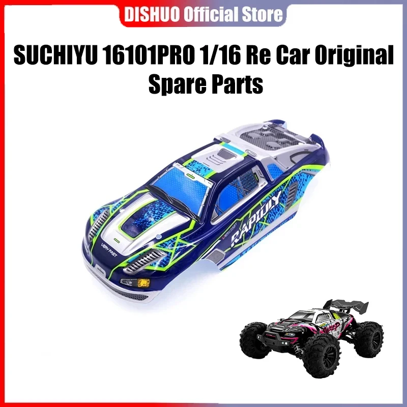 

SCY 16101PRO 1/16 RC Car 6212, голубой корпус автомобиля, оригинальные запасные части