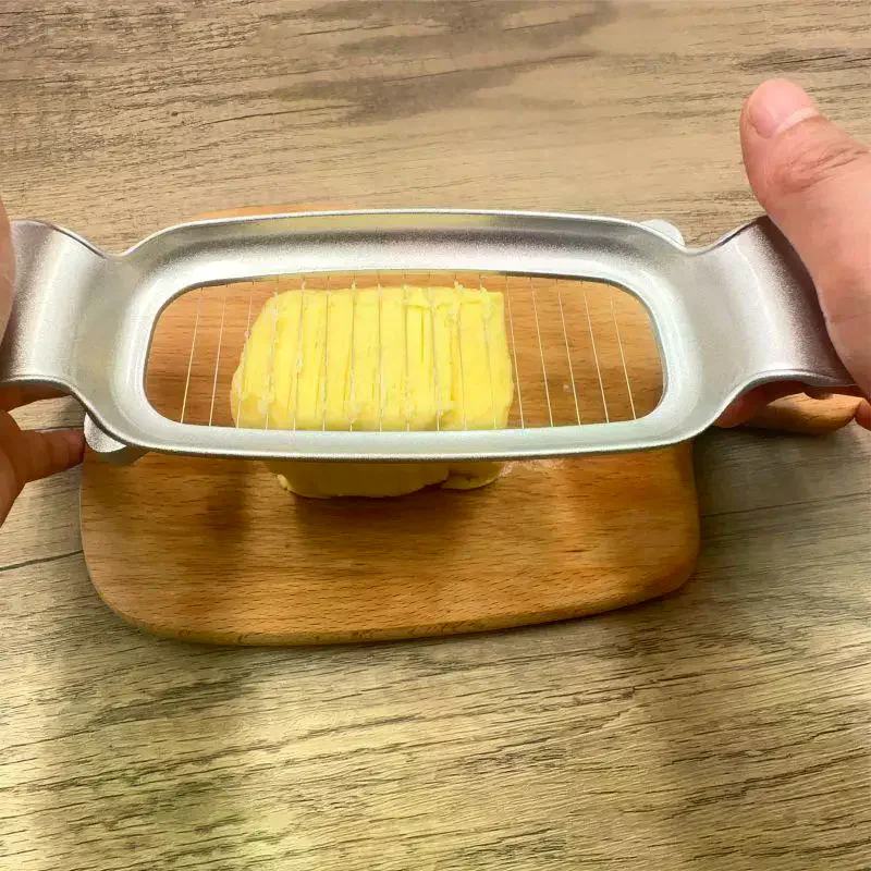 Aluminium Cheese Cutter Butter Slicer Multifunctional Butter Slicer Cutter Kitchen Food Tool Butter Cutter Wire Cheese Slicer view 2