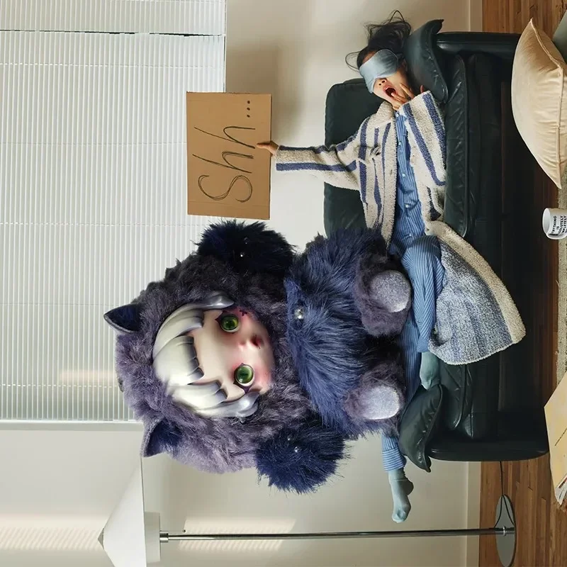 POP MART SKULLPANDA Du hast mich gefunden! Serie Plüschpuppen-Anhänger, echte Mystery Box, Blind Box, Überraschungsbox, Spielzeugpuppen, Schreibtisch-Ornamente