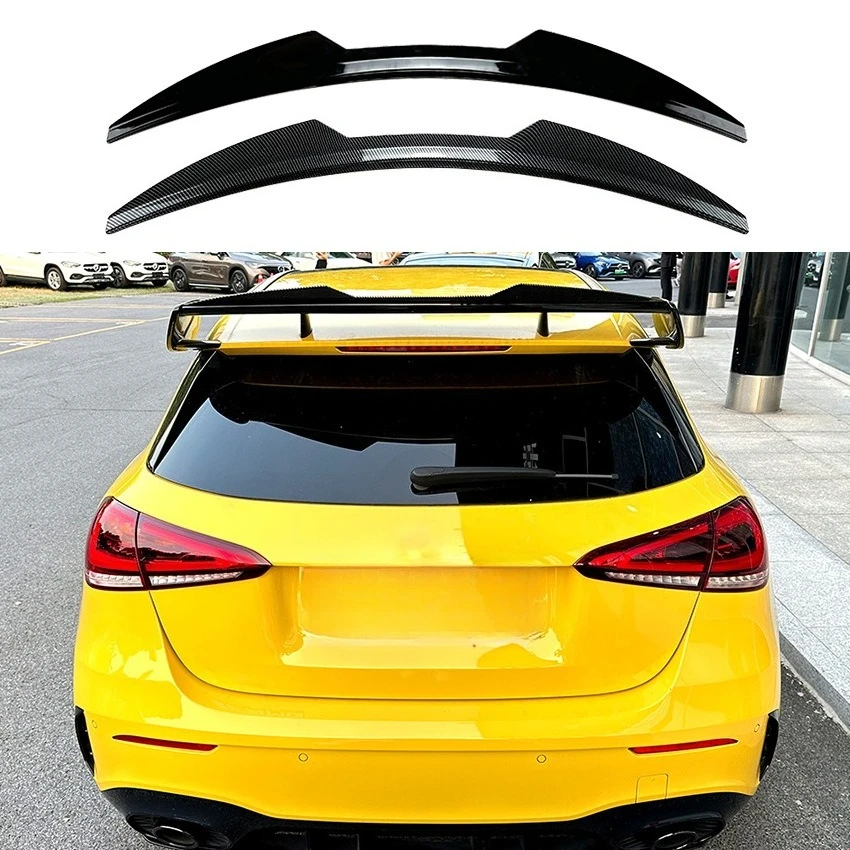 

Задний спойлер на крышу, багажник, крыло, губа от ABS, спойлеры, глянцевый черный для A-класса W177 A35 A45 AMG Hatchback 2018-2024